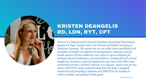 Kristen DeAngelis, kdwellness online health and fertility coach